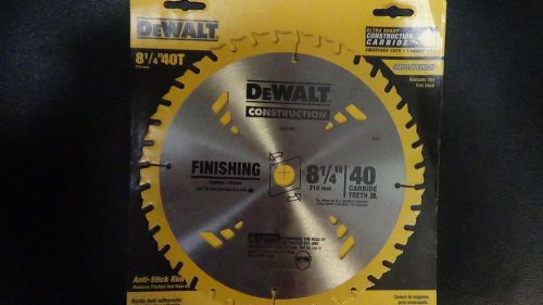 DEWALT DW3184 Series 20 8-1/4-Inch 40 Tooth ATB Thin Kerf Saw Blade with 5/8-In.