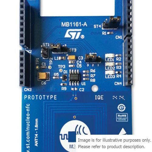 Stmicroelectronics x-nucleo-nfc01a1 expansion brd, m24sr64-y dynamic nfc tag for sale