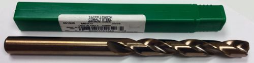 23/32&#034; COBALT TAPER LENGTH DRILL, 5-5/8&#034; LOF, 9-1/2&#034; OAL, PTD M51CO 51346