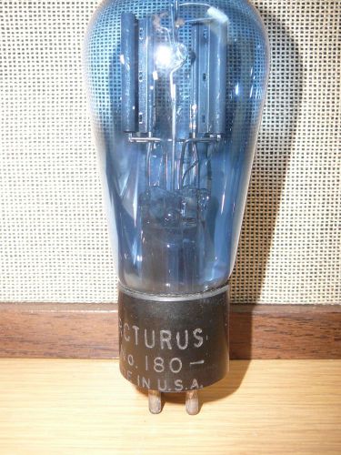 1 - #180 (80) Arcturus Globe &#034;Blue&#034; Tube   *Baloon*Engraved Base*Tests Low*