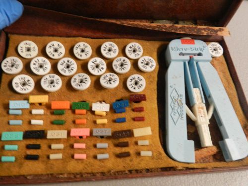 Micro-Strip Precision Model MS vintage Utica Bonney Wire Stripper Kit