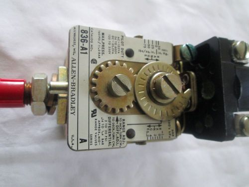 Allen Bradley 836-A1 Pressure Switch125VA24-600V-AC Series A