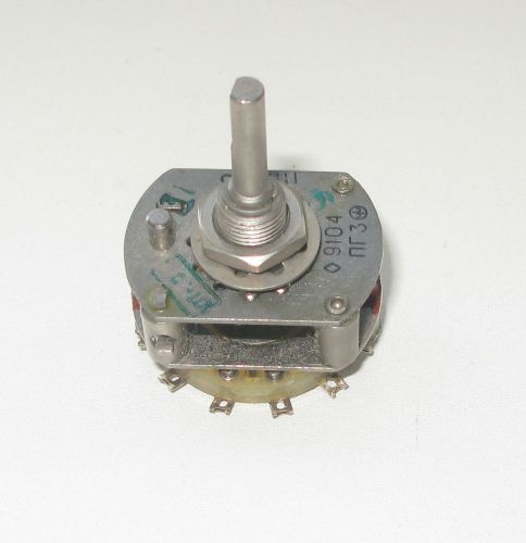 1pcs Rotary Switch 1 Pole 11 positions USSR military PG3 11P1N (??3 11?1?)