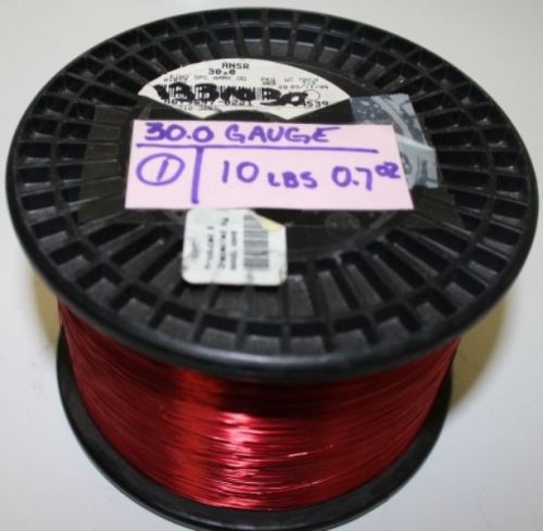 30.0 Gauge Rea Magnet Wire 10.0 lbs .7 oz / Fast Shipping / Trusted Seller !