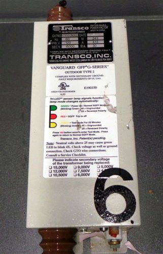 Transco Neon Transformer LED Vanguard GFP G Series UTX1512N3GO