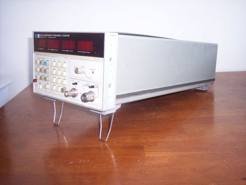 HP 5342A Microwave frequency counter 10Hz to 18Ghz with option 001 crystal oven