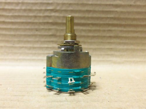NEW ELECTROSWITCH, 205-9602, ROTARY SWITCH, 12 POSITION SWITCH, 3633346 A