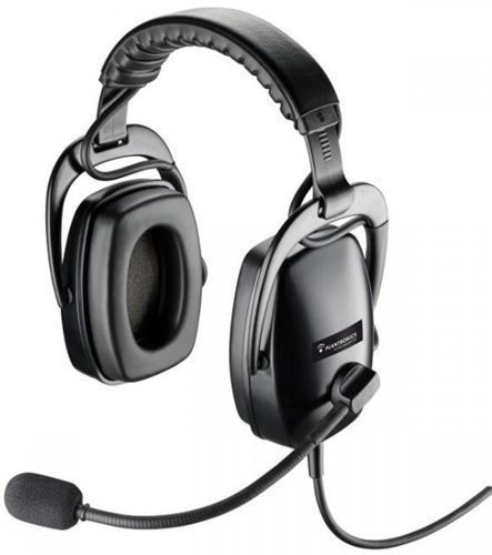 Plantronics SHR2083-01 Ruggedized Circumaural Over The Head Headset Brand New
