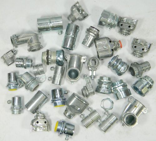Lot Of  Conduit Couplings/Fittings Assorted Sizes