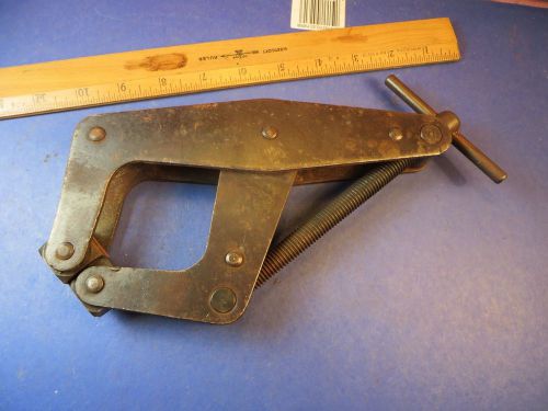 Vintage SAXTON - KANT TWIST - 6&#034; Clamp - Made in USA - Old Used Tools
