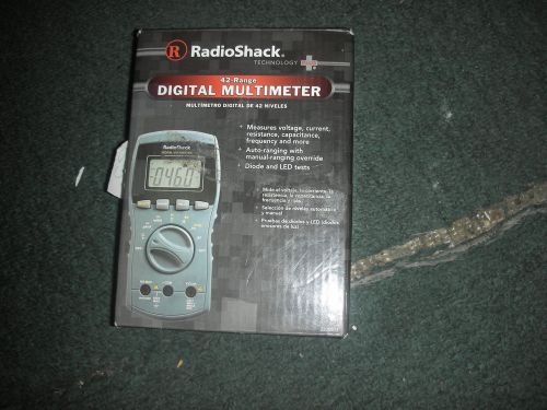 RadioShack 42 Range DigitaL Multimeter 2200811