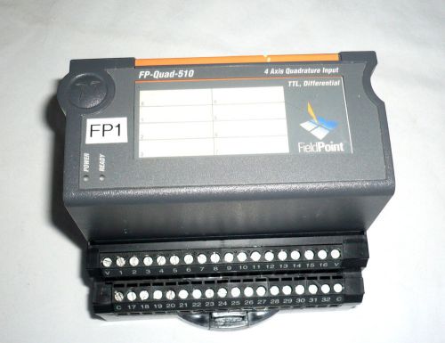 National Instruments NI FP-Quad-510 Quadrature Encoder Input Modules  w/ FP-TB-1