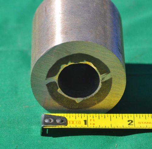 Brass bar 2x2  bore 0.86&#034; round stock for sale