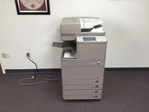 Canon imagerunner advance c5045 color copier network printer scan fax finisher for sale