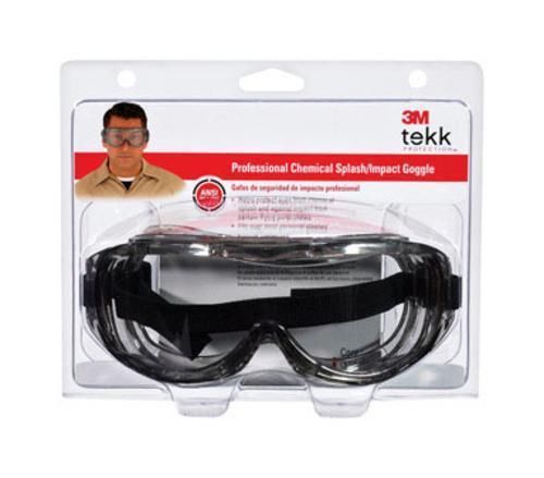 3M 91264-80025T Tekk Protection Professional Chemical Splash Goggle