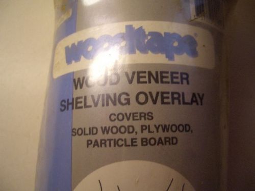Woodtape Wood Veneer Shelving Overlay ASH 12&#034; x 8 Ft Easy Iron-On