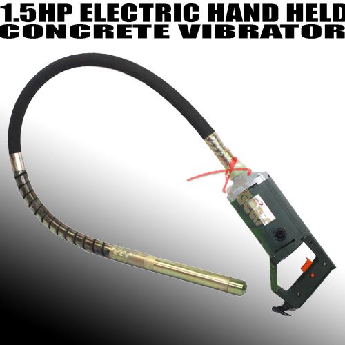1.5HP 110v ELECTRIC HandHeld  CONCRETE VIBRATOR 12000RPM  W/ SHAFT NEEDLE