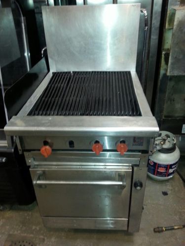 Wolf Char broiler with Oven