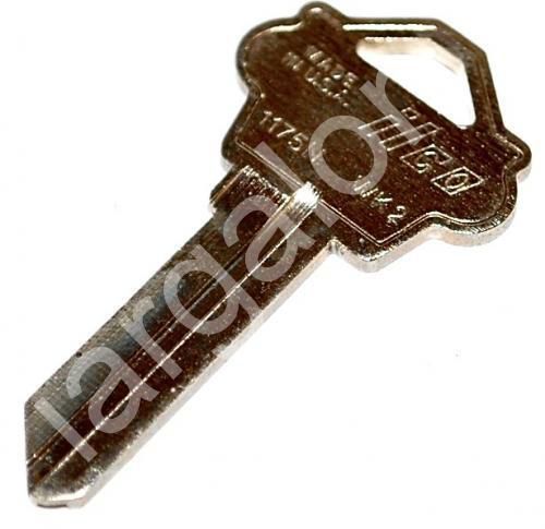 Key blank ilco 1175n wk2 new for sale