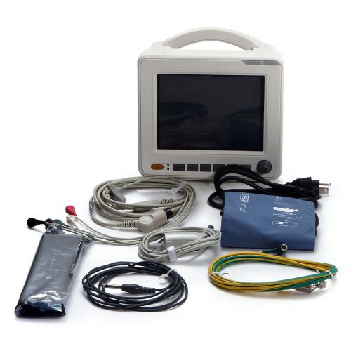 New vital sign 6-parameter full color patient monitor select multi-parameter for sale