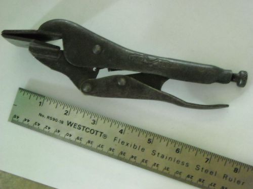 Vintage petersen vise grip no.8 1942 pat. sheet metal welding pliers u.s.a. for sale