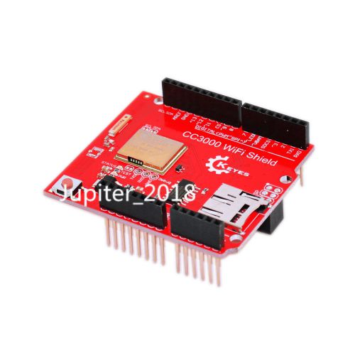 Cc3000 wifi shield with sd slot for arduino r3 mega 2560 jpt for sale