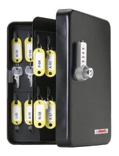 Keyguard sl-8548-u dual access combination key cabinet with chrome 4-dial for sale