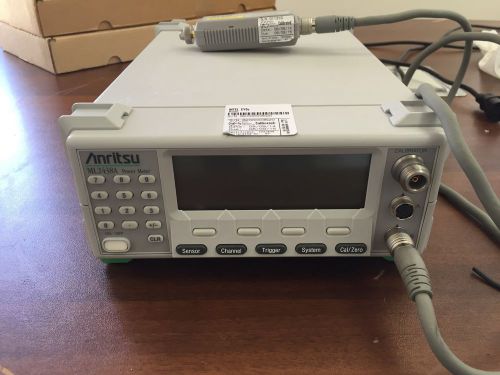 Anritsu ML2438A Power Meter with Power sensor MA2474D tested and working