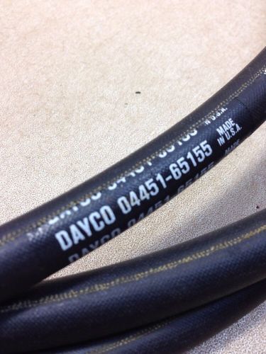 Dayco 04451-65155 round endless belt 9/16&#034;x 155&#034; solid black rubber for sale