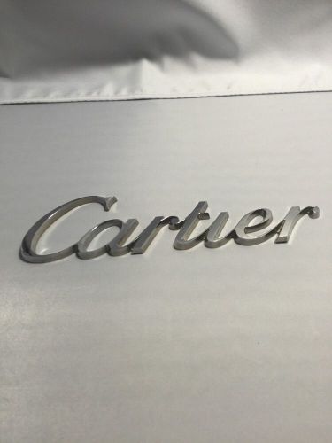 Authentic Cartier Solid Metal Store Display