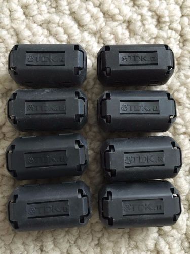 9x TDK ZCAT 2035-0930 9 mm Clip on Cable Ferrite Cores