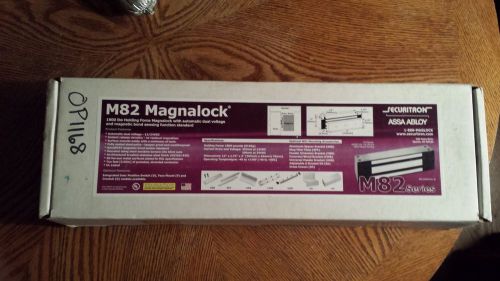 SECURITRON MAGNALOCK M82FB Magnalock 82 12/24VDC Face Mount  M28 NIB FREE SHIP