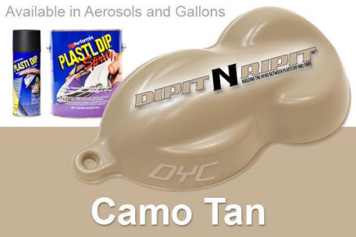 Performix Plasti Dip Gallon of Ready to Spray Matte Camo Tan Rubber Dip Coating