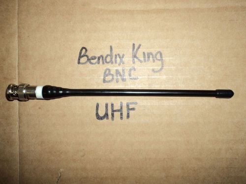 New UHF BENDIX KING Antenna BNC Mount BK Portable Radio 5&#034; antenna 400 - 512 Mhz
