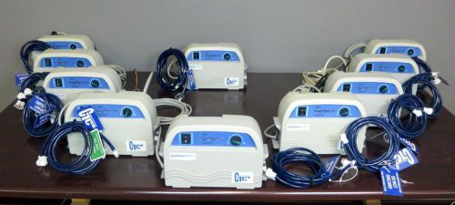 Lot of 10 vaso press vp500 compression therapy dvt pumps with tubing kendall alp for sale