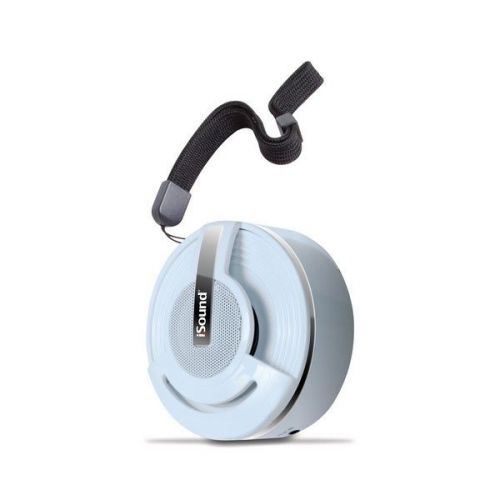 dreamGEAR DG-iSound-5300 White Hang On Bluetooth Speaker Rubber