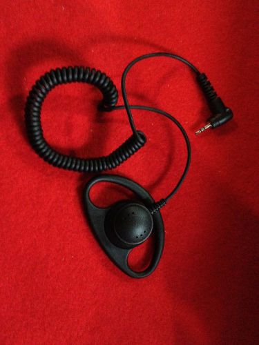 Ear Hanger Type Listen Only Headset with a 2.5mm STEREO connector Remote Mic