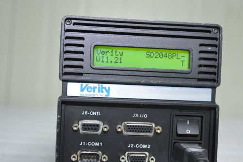 Verity Instruments Spectrometer SD2048PL  P/N 1006143, No Fiber-Optic Cable