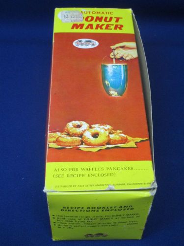 Vintage Automatic Donut Maker w/box &amp; instructions