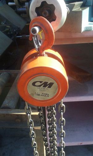 CM 1/4 ton hoist series 622 PC1FH