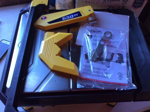 Qep 650 xt 7” wet tile table saw power tool with extension table new $pa$ for sale