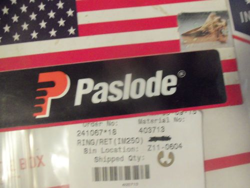&#034;genuine&#034; paslode  part # 403713  ring/ret(im250) for sale