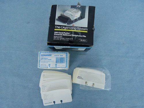 Vintage 1989 Rolodex 2 1/4 x 4 s310-c replacement cards