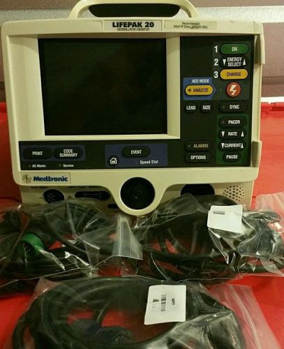 Lifepak 20 with accessories for sale