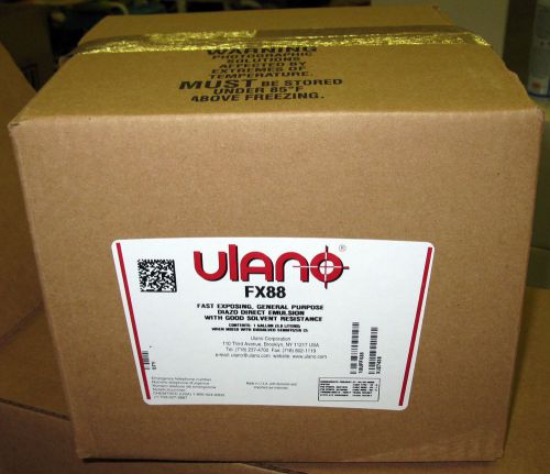 NEW Ulano FX88 Emulsion  Gallon Size - Buy From An Authorized Ulano Dealer