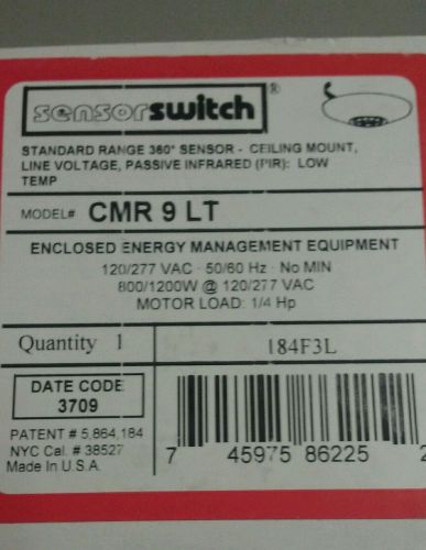 Novitas SENSOR SWITCH CMR 9 LT Occupancy Sensor, PIR Cream