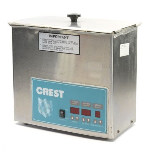Crest 575da tabletop cleaner with digital control and display for sale