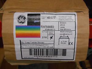 Ge-46677 f21w/t5/830/eco fluorescent light bulb lot of 15 for sale