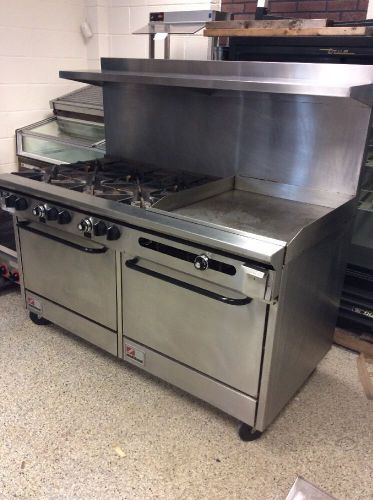South Bend Gas Range With Griddle Model X460DD – 2 TR