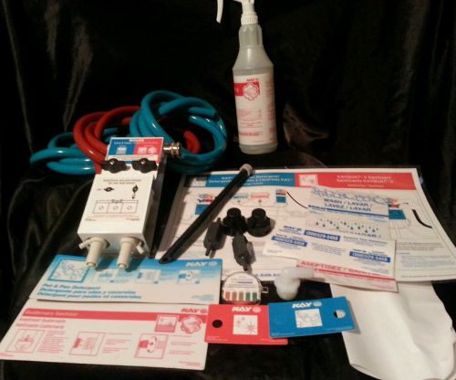 EcoLab Click &amp; Clean Dispensing System-Kay Dispensing System-NEW All Included!